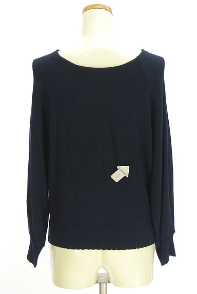 クリックで大画像表示 Feroux(フェルゥ)の古着「フロントリボンラグランニット(ニット)」大画像4へ