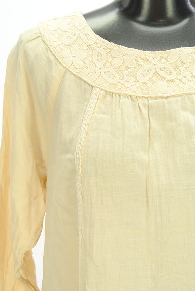 クリックで大画像表示 Samansa Mos2(サマンサモスモス)の古着「レースMIXワンピース(ワンピース・チュニック)」大画像4へ