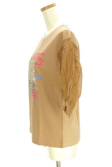 クリックで大画像表示 MOUSSY(マウジー)の古着「パフスリーブプリントTシャツ(Tシャツ)」大画像3へ