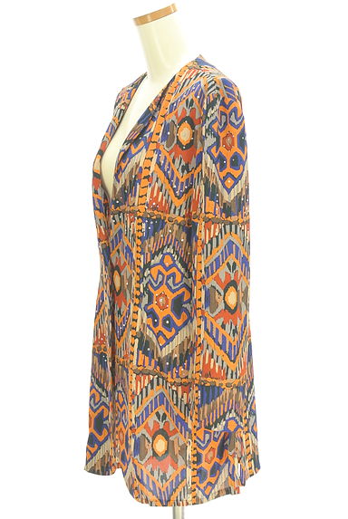 伊太利屋（イタリヤ）の古着「ラインストーン付きミドル丈ジャケット（ジャケット）」大画像３へ