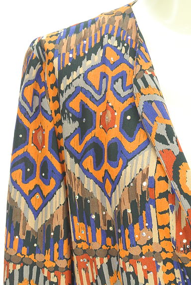 伊太利屋（イタリヤ）の古着「ラインストーン付きミドル丈ジャケット（ジャケット）」大画像４へ