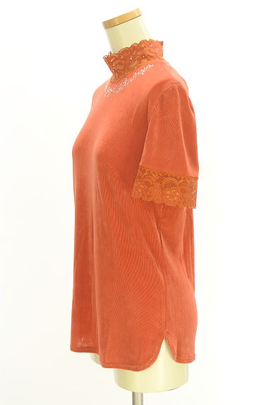 伊太利屋（イタリヤ）の古着「ラインストーンロゴ入り半そでカットソー（カットソー・プルオーバー）」大画像３へ