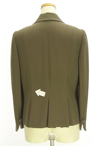 伊太利屋（イタリヤ）の古着「ラインストーン入りストライプ柄テーラードジャケット（ジャケット）」大画像４へ