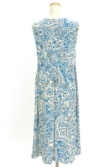 GEORGES RECH（ジョルジュレッシュ）の古着「ペイズリー柄ミモレワンピース（ワンピース・チュニック）」大画像２へ