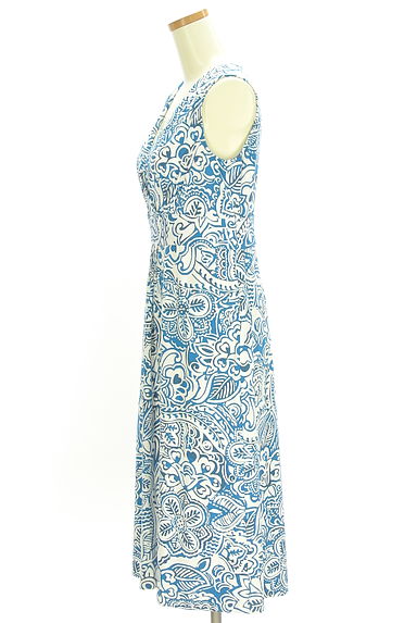 GEORGES RECH（ジョルジュレッシュ）の古着「ペイズリー柄ミモレワンピース（ワンピース・チュニック）」大画像３へ