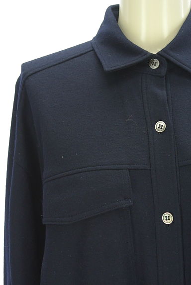 クリックで大画像表示 la.f...(ラエフ)の古着「膝下丈起毛シャツワンピース(ワンピース・チュニック)」大画像4へ