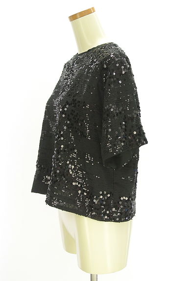 クリックで大画像表示 OPAQUE.CLIP(オペークドットクリップ)の古着「半そでスパンコールカットソー(カットソー・プルオーバー)」大画像3へ