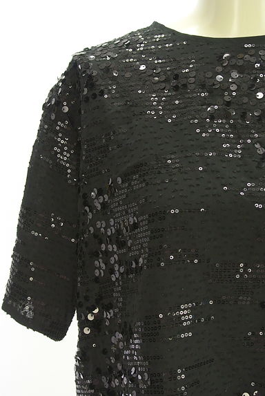 クリックで大画像表示 OPAQUE.CLIP(オペークドットクリップ)の古着「半そでスパンコールカットソー(カットソー・プルオーバー)」大画像4へ