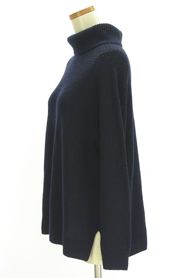 クリックで大画像表示 Reflect(リフレクト)の古着「ヨーク編地切替モックネックニットトップス(ニット)」大画像3へ