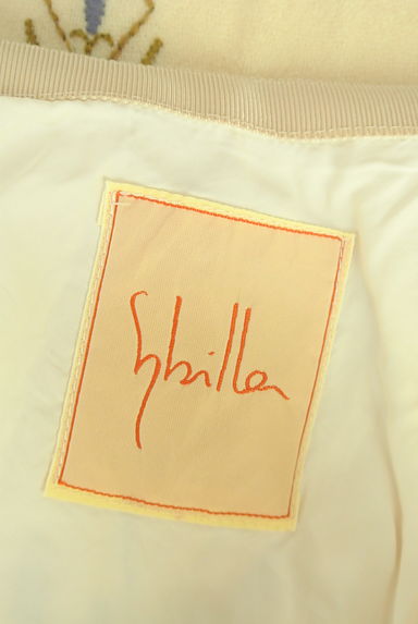 クリックで大画像表示 Sybilla(シビラ)の古着「膝丈刺繍フレアスカート(スカート)」大画像6へ