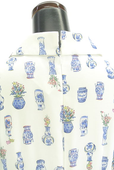 Maglie le cassetto（マーリエ ル カセット）の古着「プリントミモレワンピース（ワンピース・チュニック）」大画像５へ