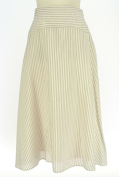 クリックで大画像表示 Maglie le cassetto(マーリエ ル カセット)の古着「ストライプミモレスカート(スカート)」大画像1へ