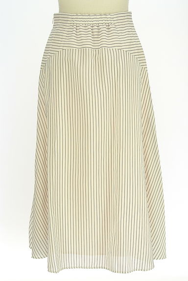 クリックで大画像表示 Maglie le cassetto(マーリエ ル カセット)の古着「ストライプミモレスカート(スカート)」大画像2へ
