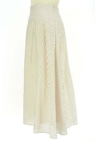 クリックで大画像表示 Maglie le cassetto(マーリエ ル カセット)の古着「ストライプミモレスカート(スカート)」大画像3へ