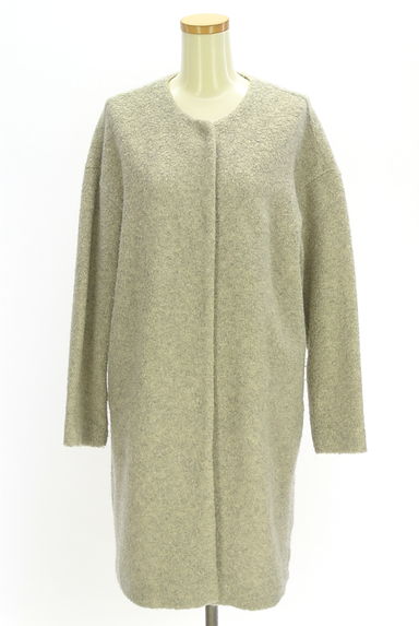 クリックで大画像表示 LAUTREAMONT(ロートレアモン)の古着「ロングニットコート(カーディガン・ボレロ)」大画像1へ