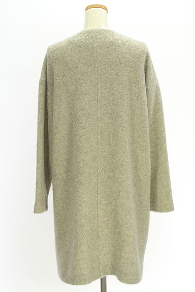 クリックで大画像表示 LAUTREAMONT(ロートレアモン)の古着「ロングニットコート(カーディガン・ボレロ)」大画像2へ