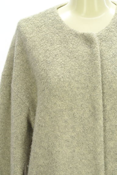 クリックで大画像表示 LAUTREAMONT(ロートレアモン)の古着「ロングニットコート(カーディガン・ボレロ)」大画像4へ