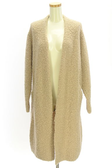クリックで大画像表示 23区(ニジュウサンク)の古着「アルパカ混ロングニットカーディガン(カーディガン・ボレロ)」大画像1へ