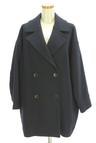 クリックで大画像表示 uncrave(アンクレイヴ)の古着「オーバーサイズミドルウールコート(コート)」大画像1へ