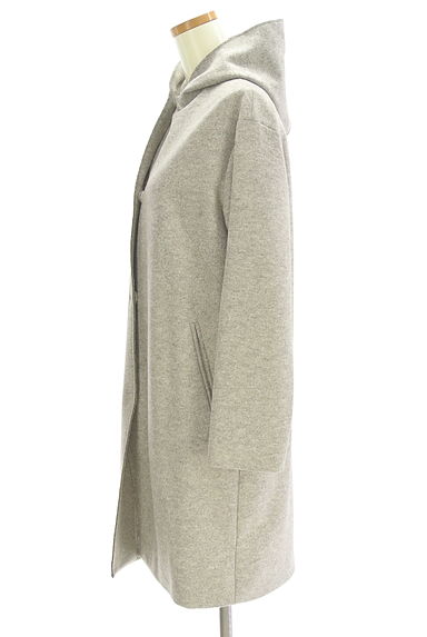クリックで大画像表示 MAYSON GREY(メイソングレイ)の古着「フーディロングコート(コート)」大画像3へ