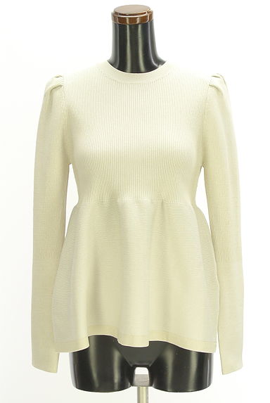 La boutique BonBon（ラブティックボンボン）の古着「ペプラムラメニット（ニット）」大画像１へ