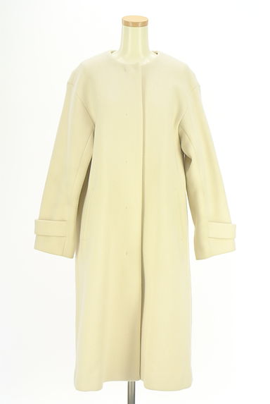 クリックで大画像表示 UNITED ARROWS(ユナイテッドアローズ)の古着「green label relaxing ノーカラーロングコート(コート)」大画像1へ