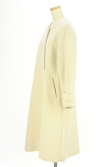 クリックで大画像表示 UNITED ARROWS(ユナイテッドアローズ)の古着「green label relaxing ノーカラーロングコート(コート)」大画像3へ