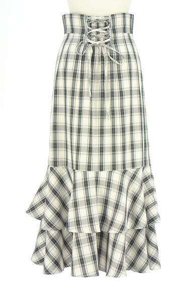 クリックで大画像表示 JILL by JILLSTUART(ジルバイジルスチュアート)の古着「ティアードロングスカート(ロングスカート・マキシスカート)」大画像2へ