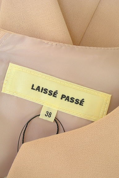 LAISSE PASSE（レッセパッセ）の古着「ベルト付き6分袖膝下フレアワンピース（ワンピース・チュニック）」大画像６へ