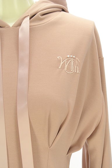 WILLSELECTION（ウィルセレクション）の古着「フーディロングフレアワンピース（ワンピース・チュニック）」大画像４へ