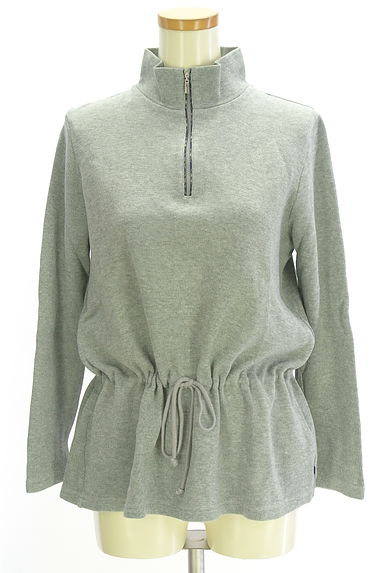 クリックで大画像表示 McGREGOR(マックレガー)の古着「ドロストペプラムニット(ニット)」大画像1へ