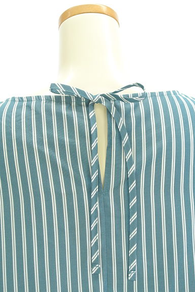 クリックで大画像表示 Samansa Mos2(サマンサモスモス)の古着「ストライプワンピース(ワンピース・チュニック)」大画像5へ