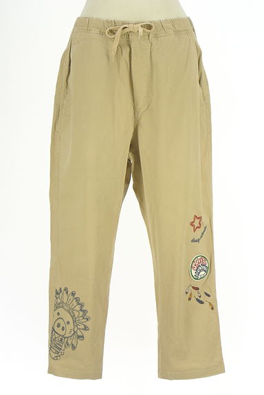 drug store's（ドラッグストアーズ）の古着「刺繍入りテーパードパンツ（パンツ）」大画像１へ