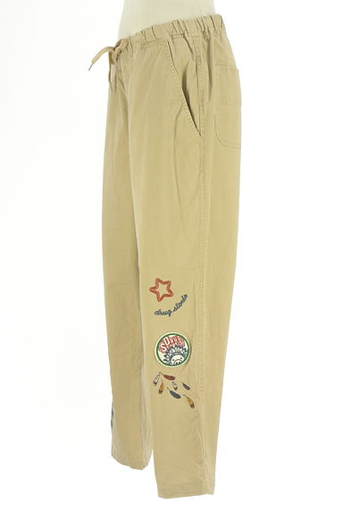 drug store's（ドラッグストアーズ）の古着「刺繍入りテーパードパンツ（パンツ）」大画像３へ