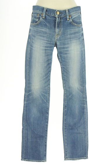 RED CARD TOKYO（レッドカード トーキョー）の古着「ウォッシュド加工ストレートデニムパンツ（デニムパンツ）」大画像１へ