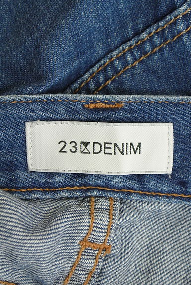 クリックで大画像表示 23区(ニジュウサンク)の古着「セミワイドデニムパンツ(デニムパンツ)」大画像6へ