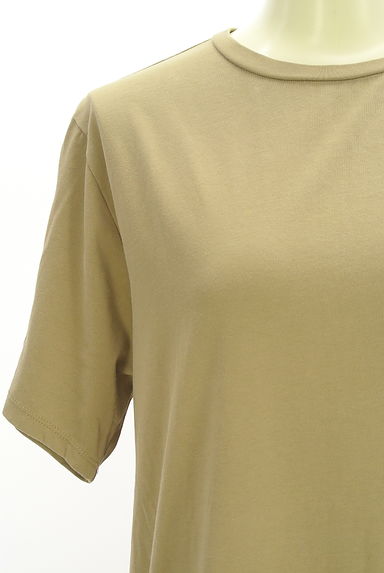 OPAQUE.CLIP（オペークドットクリップ）の古着「異素材切替ロングワンピース（ワンピース・チュニック）」大画像４へ