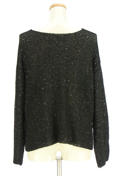 クリックで大画像表示 OPAQUE.CLIP(オペークドットクリップ)の古着「ラメ&スパンコールニット(ニット)」大画像2へ