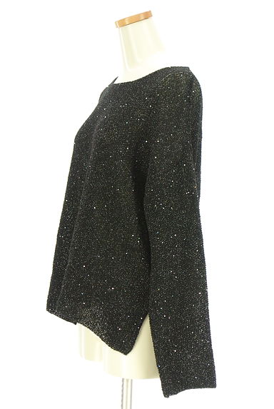 クリックで大画像表示 OPAQUE.CLIP(オペークドットクリップ)の古着「ラメ&スパンコールニット(ニット)」大画像3へ