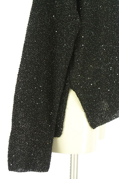 クリックで大画像表示 OPAQUE.CLIP(オペークドットクリップ)の古着「ラメ&スパンコールニット(ニット)」大画像5へ
