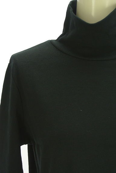 クリックで大画像表示 antiqua(アンティカ)の古着「ハイネックリブカットソー(ニット)」大画像4へ