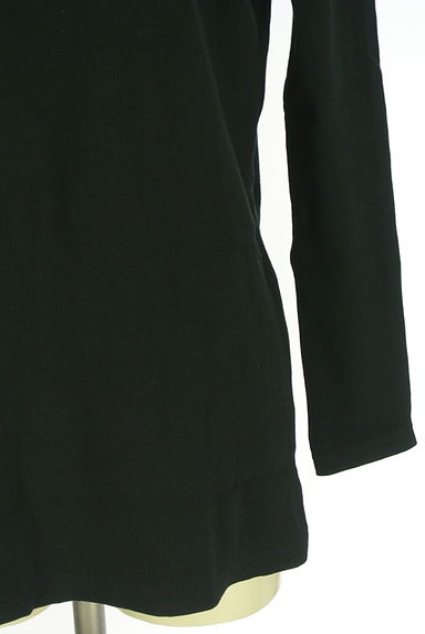 クリックで大画像表示 antiqua(アンティカ)の古着「ハイネックリブカットソー(ニット)」大画像5へ