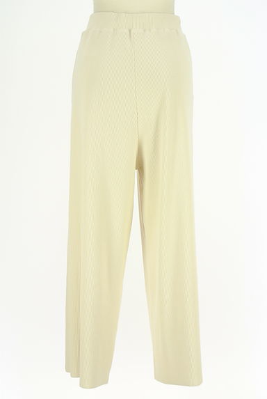 antiqua（アンティカ）の古着「ストレッチリブワイドパンツ（パンツ）」大画像２へ