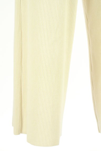 antiqua（アンティカ）の古着「ストレッチリブワイドパンツ（パンツ）」大画像５へ