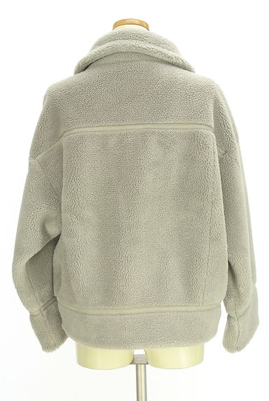 クリックで大画像表示 Mystrada(マイストラーダ)の古着「オーバーサイズボアジャケット(コート)」大画像2へ