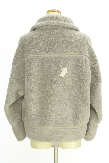 クリックで大画像表示 Mystrada(マイストラーダ)の古着「オーバーサイズボアジャケット(コート)」大画像4へ