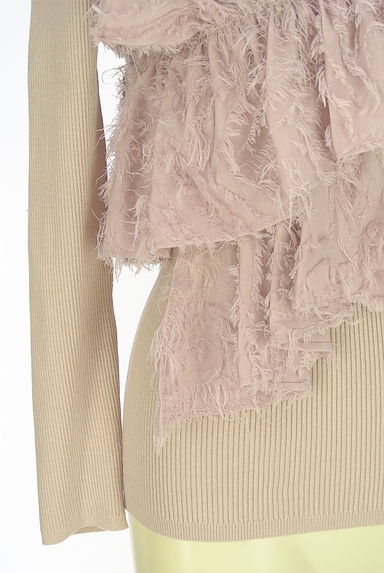 クリックで大画像表示 Mystrada(マイストラーダ)の古着「シャギーフリルリブニット(ニット)」大画像5へ