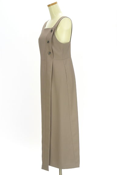 クリックで大画像表示 UNITED ARROWS(ユナイテッドアローズ)の古着「green label relaxing ラップ風ジャンスカ(キャミワンピース)」大画像3へ