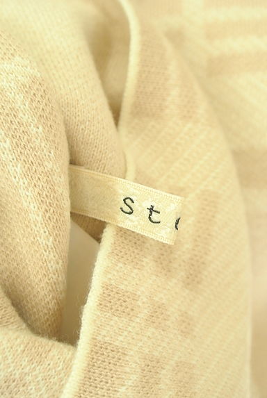 クリックで大画像表示 Stola.(ストラ)の古着「無地×チェックロングカーディガン(カーディガン・ボレロ)」大画像6へ