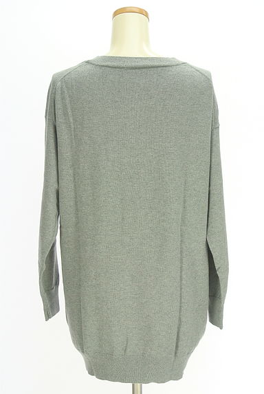 クリックで大画像表示 LOUNIE(ルーニィ)の古着「ワンポイント刺繍ミドル丈ニット(ニット)」大画像2へ